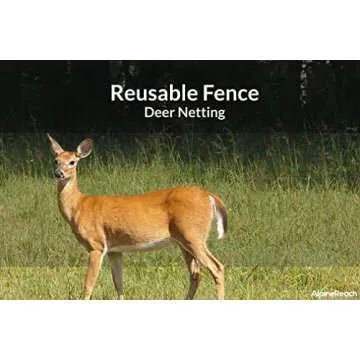 AlpineReach Garden Netting 7.5 x 65 ft Heavy Duty Bird Net, Deer, Plant Protection Extra Strong Woven Mesh, Reusable Kit with Zip Ties, Animal Fencing for Fruits Trees, Black