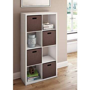ClosetMaid 8 Cube Storage Shelving Unit, White