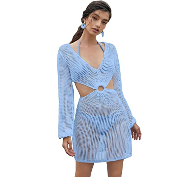 Stylish Crochet Beach Cover Up for Women