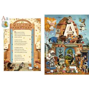 Alfie Explores A to Z: A Seek-and-Find Adventure (A Look-and-Locate Library Adventure)