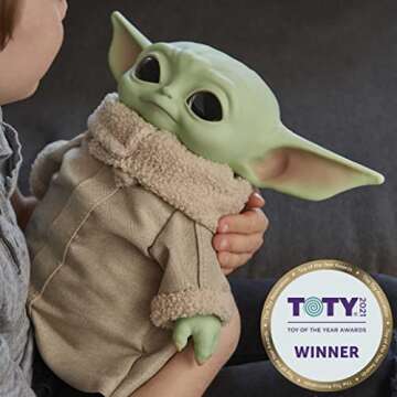 Mattel Star Wars Grogu Plush Toy, 11-inch Character Figure with Soft Body. Inspired by Star Wars The...