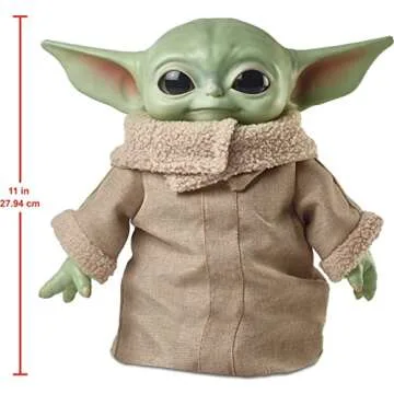 Mattel Star Wars Grogu Plush Toy: 11-Inch Cuddly Character