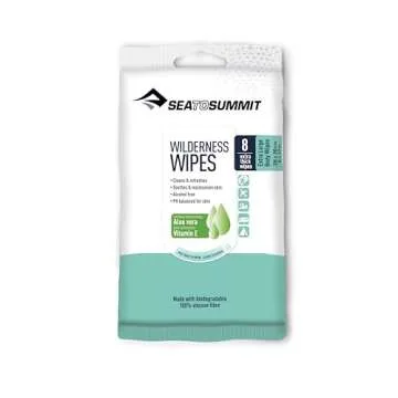 Sea to Summit Trek and Travel Wilderness Bath Wipes 8 Pack - X-Large