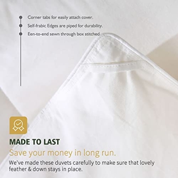 TOPGREEN Organic Cotton Comforter for Year-Round Comfort