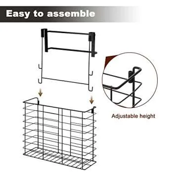 Over the Cabinet Cutting Board Organizer for Kitchen