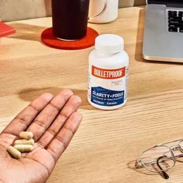 Bulletproof Clarity & Focus Capsules - Caffeine-Free Cognitive Supplement