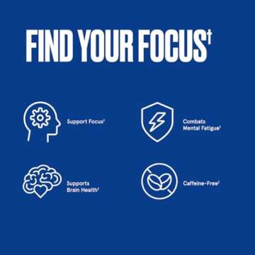 Bulletproof Clarity & Focus Capsules - Caffeine-Free Cognitive Supplement