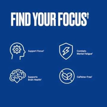 Bulletproof Clarity & Focus Capsules - Caffeine-Free Cognitive Supplement