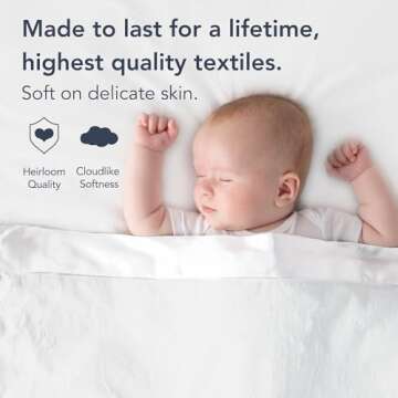 Little Giraffe Baby Blanket - Luxe Soft Blanket with Satin Trim - Baby Stroller Blanket - Newborn Ba...