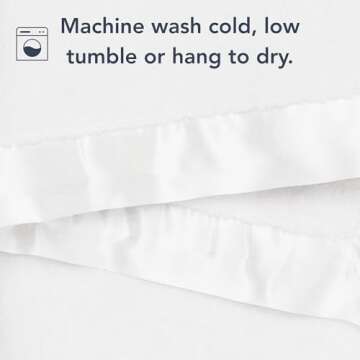 Little Giraffe Baby Blanket - Luxe Soft Blanket with Satin Trim - Baby Stroller Blanket - Newborn Baby Essentials & Baby Gifts - 29x35" - White