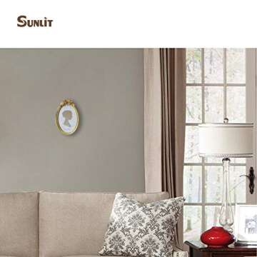 Sunlit Vintage Picture Frame 4x6 Inch Elegant Gold Display