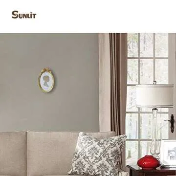 Sunlit Vintage Picture Frame 4x6 Inch Elegant Gold Display