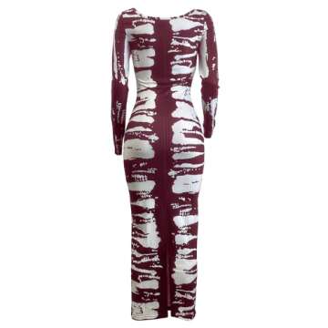 Elegant HQQYOO Bodycon Maxi Dress for Women