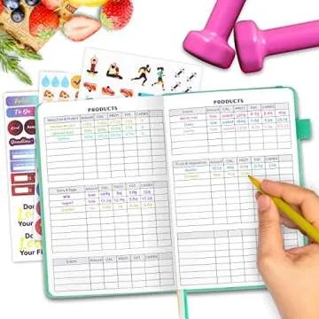 EPEWIZD Food & Fitness Journal for Health Goals Tracking