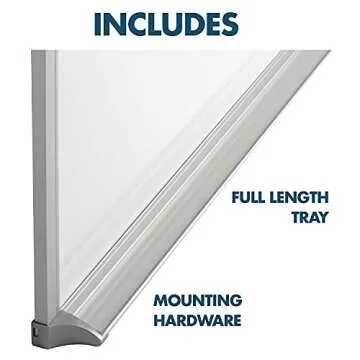 Quartet Magnetic Dry Erase White Board – Durable & Stain-Free