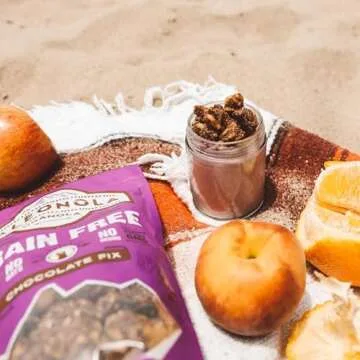 Paleonola Grain Free Gluten Free Non-GMO Granola, Chocolate Fix Flavor - Pack of 2, 10 Oz. ea.