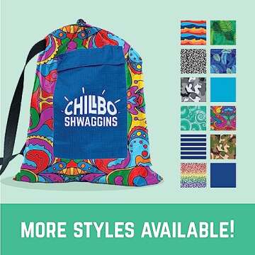 Chillbo Shwaggins Inflatable Couch – Cool Inflatable Lounger Easy Setup is Perfect for Beach Gear, Camping Fun and Festival Accessories.