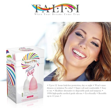 Talisi Menstrual Cups Set of 2 - Eco-Friendly Silicone