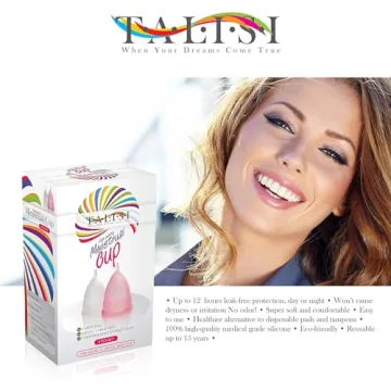 Talisi Menstrual Cups Set of 2 - Eco-Friendly Silicone