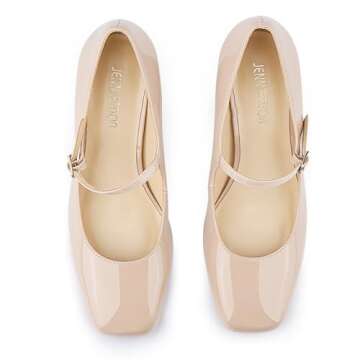 Stylish Comfort: JENN ARDOR Block Heels for Women