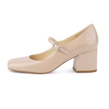 Stylish Comfort: JENN ARDOR Block Heels for Women