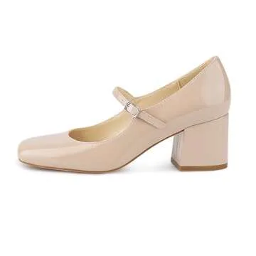 Stylish Comfort: JENN ARDOR Block Heels for Women