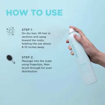 QUICKIE.ME Dry Shampoo for Dark Hair | Effortless Refresh