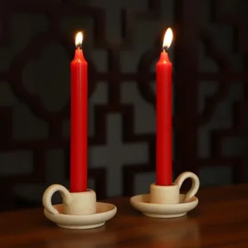 Cabilock Ceramic Candle Holder Set Elegant Home Decor