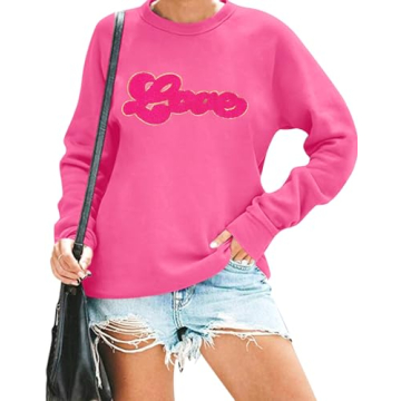 Stylish FAYALEQ Valentine's Day Sweatshirt for Comfort and Love