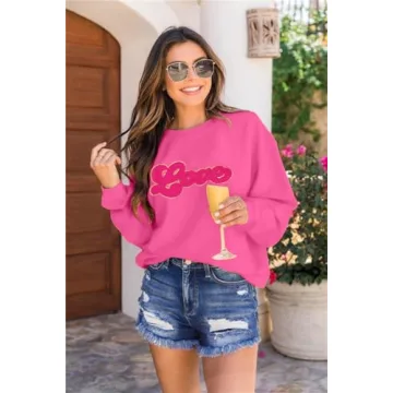 Stylish FAYALEQ Valentine's Day Sweatshirt for Comfort and Love