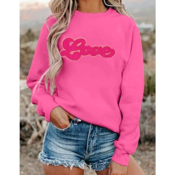 Stylish FAYALEQ Valentine's Day Sweatshirt for Comfort and Love