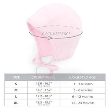 HappyTree 2 Pack Baby Hat Bonnet Soft 100% Combed Cotton Toddler Infant Beanie Pilot Caps, Grey + Navy, Large