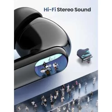 HKERR Wireless Earbuds with Active Noise Cancelling