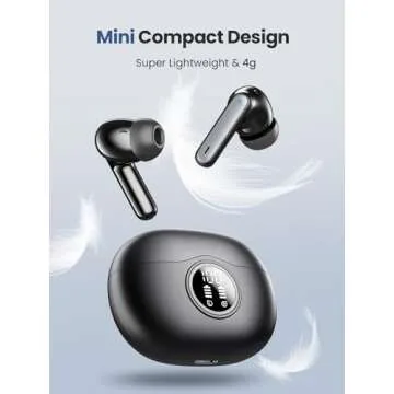 HKERR Wireless Earbuds with Active Noise Cancelling