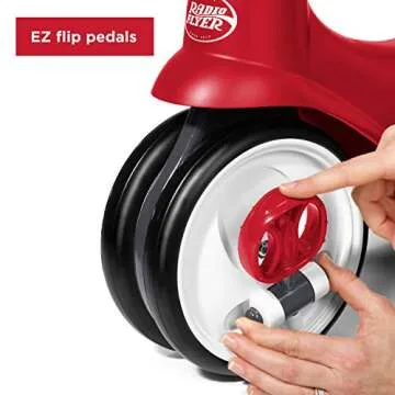 Radio Flyer Scoot 2 Pedal Ride-On Toy for Ages 1-3