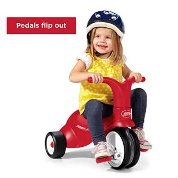 Radio Flyer Scoot 2 Pedal Ride-On Toy for Ages 1-3