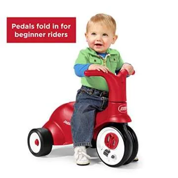 Radio Flyer Scoot 2 Pedal Ride-On Toy for Ages 1-3
