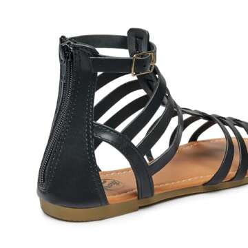 Trary Women's Gladiator Sandals for Ultimate Comfort