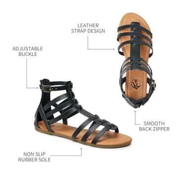 Trary Women's Gladiator Sandals for Ultimate Comfort