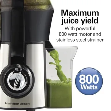 Hamilton Beach Big Mouth Juice Extractor - Ultimate Juicing Solution