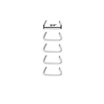 Cascade Tools Hog Ring Pliers Kit with 1000 Pack of 3/4" Hog Rings Galvanized Steel - Perfect for Ca...