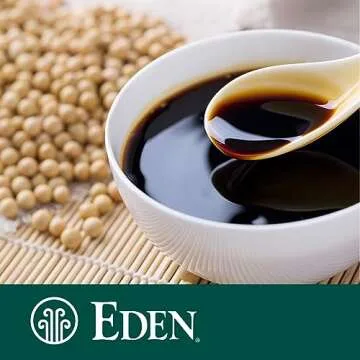 Eden Organic Tamari Soy Sauce, Naturally Fermented from Non GMO USA Soybeans, Gluten Free, 10 oz