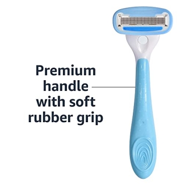 Amazon Basics 5-Blade Women Razor Set with Cartridges