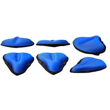 Kamay's Wide Gel Bicycle Saddle Cushion for Comfort Cycling