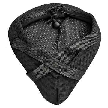 Kamay's Wide Gel Bicycle Saddle Cushion for Comfort Cycling