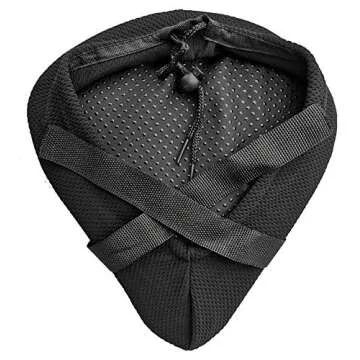 Kamay's Wide Gel Bicycle Saddle Cushion for Comfort Cycling