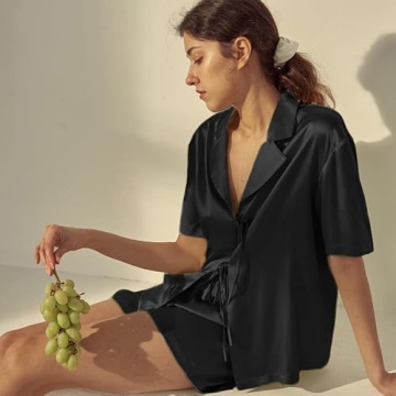 Luxury CHYRII Women's Silk Satin Pajamas - Stylish & Comfortable