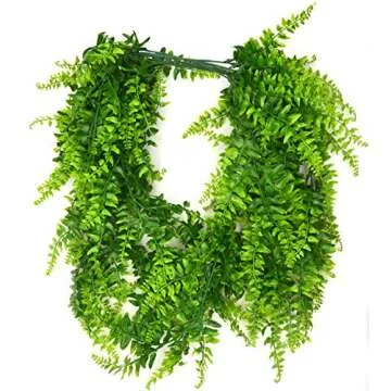 Artificial Hanging Ferns - Perfect Faux Plants for Any Home