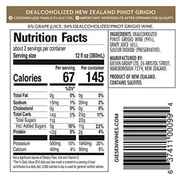 GIESEN Non-Alcoholic Pinot Grigio - Enjoy the Flavor