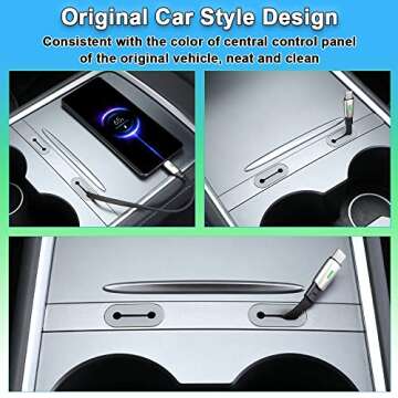 Carbar USB Hub for Tesla Model 3 and Model Y Accessories